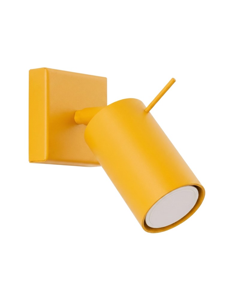 Sollux Kinkiet RING żółty SL.2183