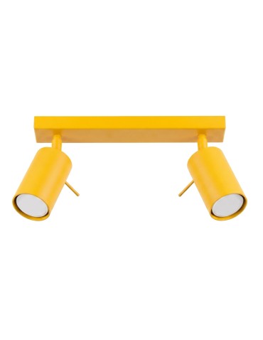 Sollux Plafon RING 2 żółty SL.2184