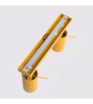 Sollux Plafon RING 2 żółty SL.2184