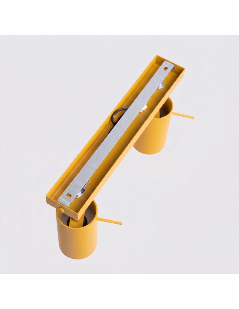 Sollux Plafon RING 2 żółty SL.2184