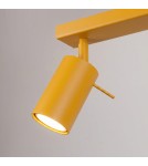 Sollux Plafon RING 2 żółty SL.2184