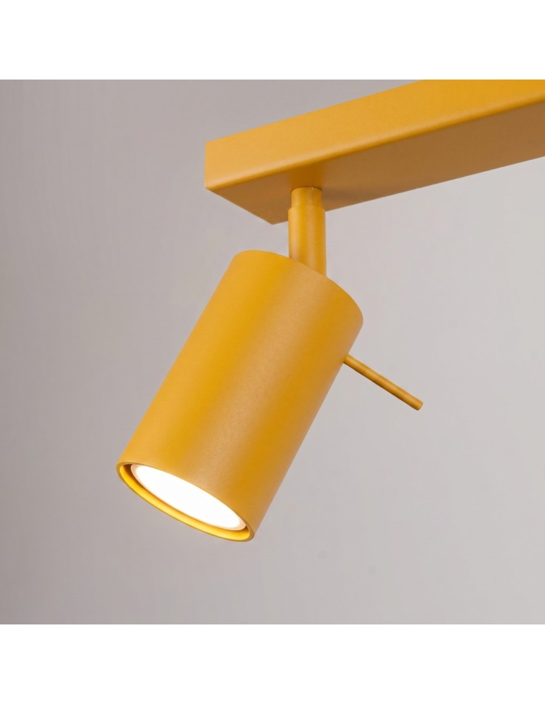 Sollux Plafon RING 2 żółty SL.2184