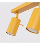 Sollux Plafon RING 2 żółty SL.2184