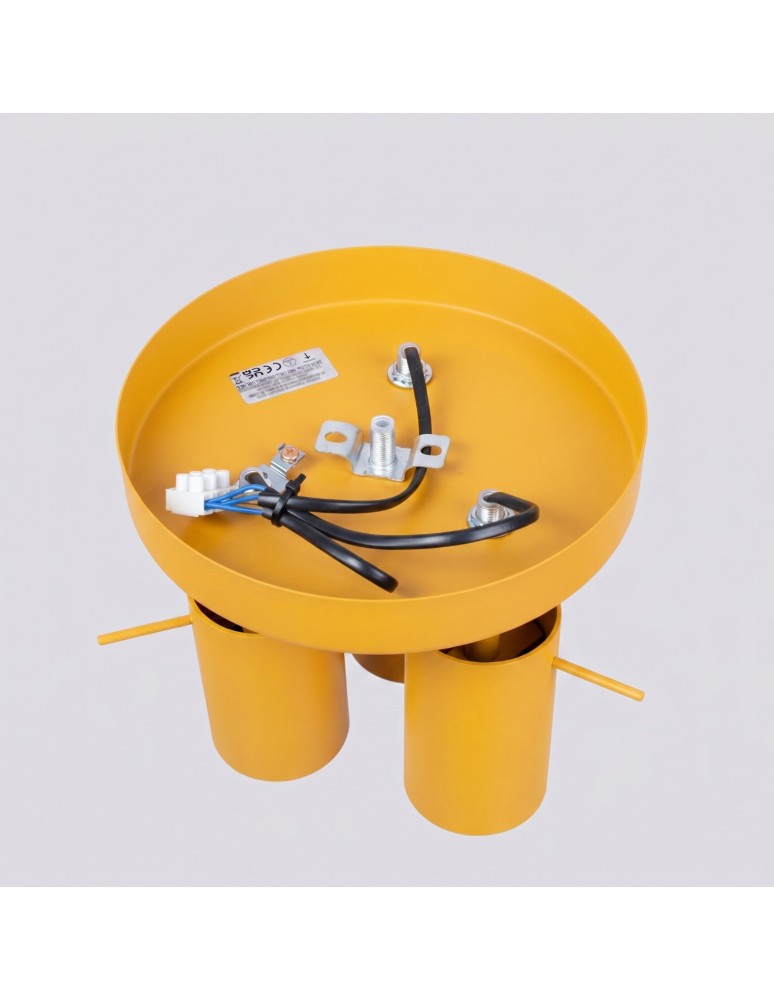 Sollux Plafon RING 3P żółty SL.2186