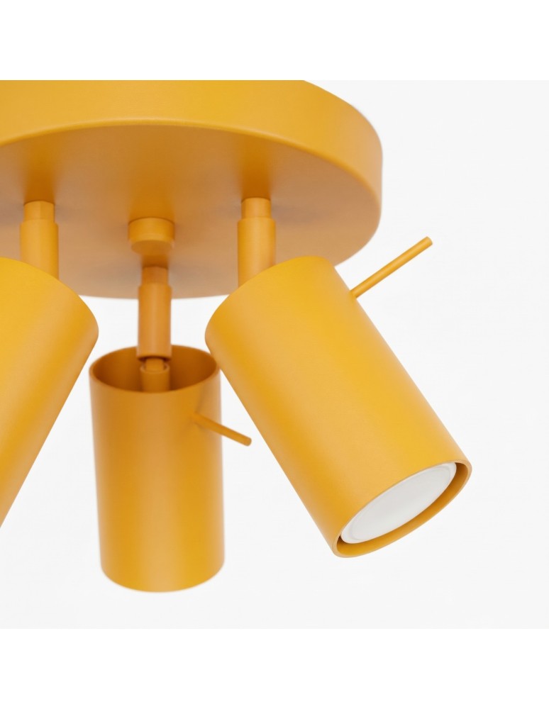Sollux Plafon RING 3P żółty SL.2186