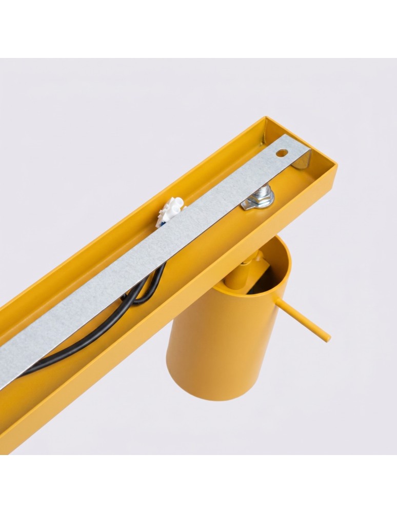Sollux Plafon RING 4L żółty SL.2187
