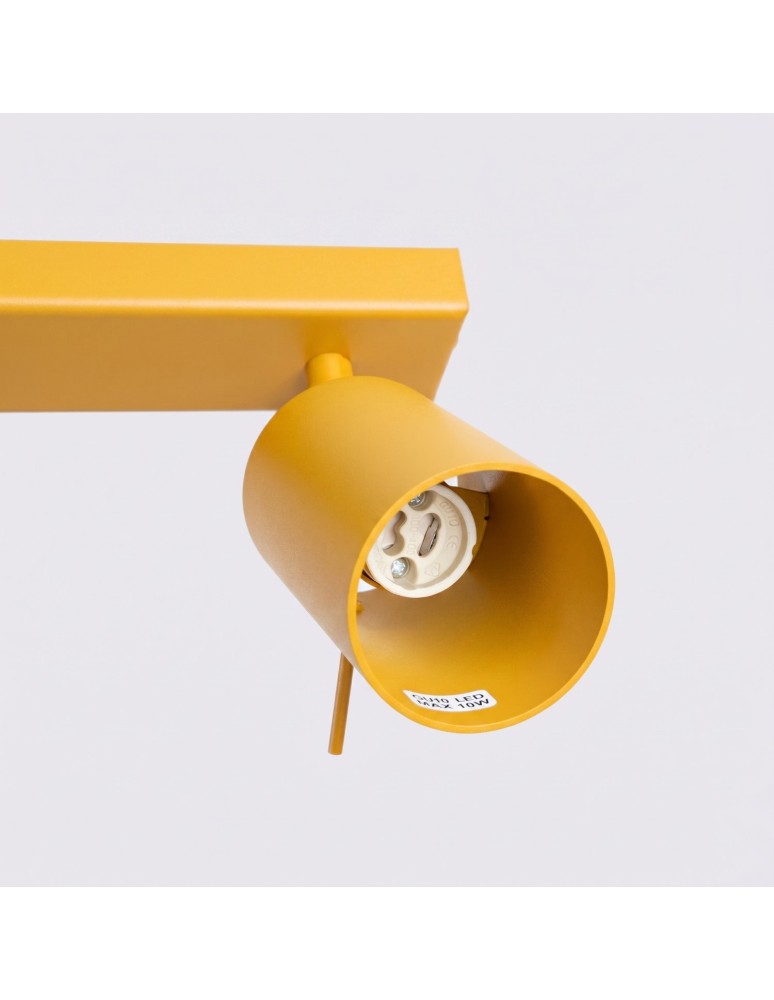 Sollux Plafon RING 4L żółty SL.2187