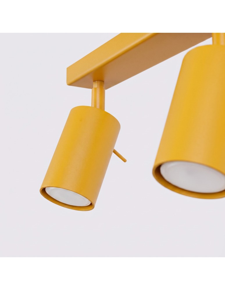 Sollux Plafon RING 4L żółty SL.2187