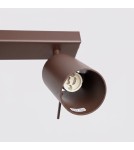 Sollux Plafon RING 2 brązowy SL.2196