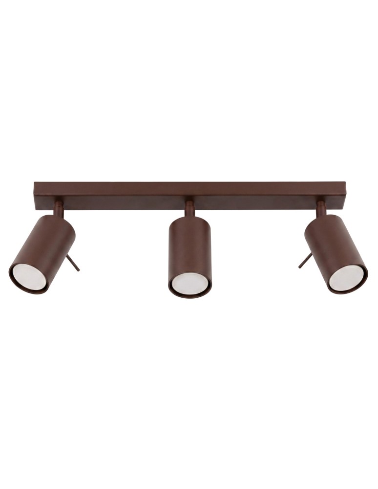 Sollux Plafon RING 3L brązowy SL.2197
