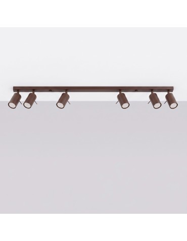 Sollux Plafon RING 6L brązowy SL.2200 - produkt 2