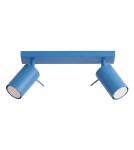 Sollux Plafon RING 2 błękitny SL.2202