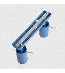 Sollux Plafon RING 2 błękitny SL.2202