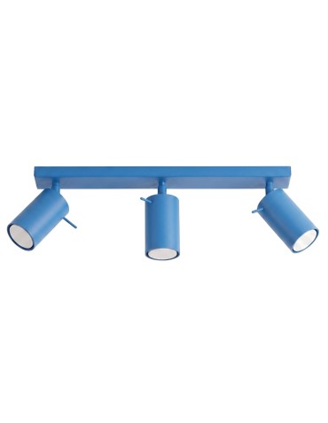 Sollux Plafon RING 3L błękitny SL.2203