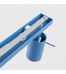 Sollux Plafon RING 3L błękitny SL.2203