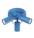 Sollux Plafon RING 3P błękitny SL.2204