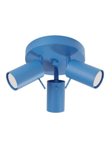 Sollux Plafon RING 3P błękitny SL.2204