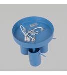 Sollux Plafon RING 3P błękitny SL.2204
