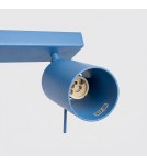 Sollux Plafon RING 4L błękitny SL.2205
