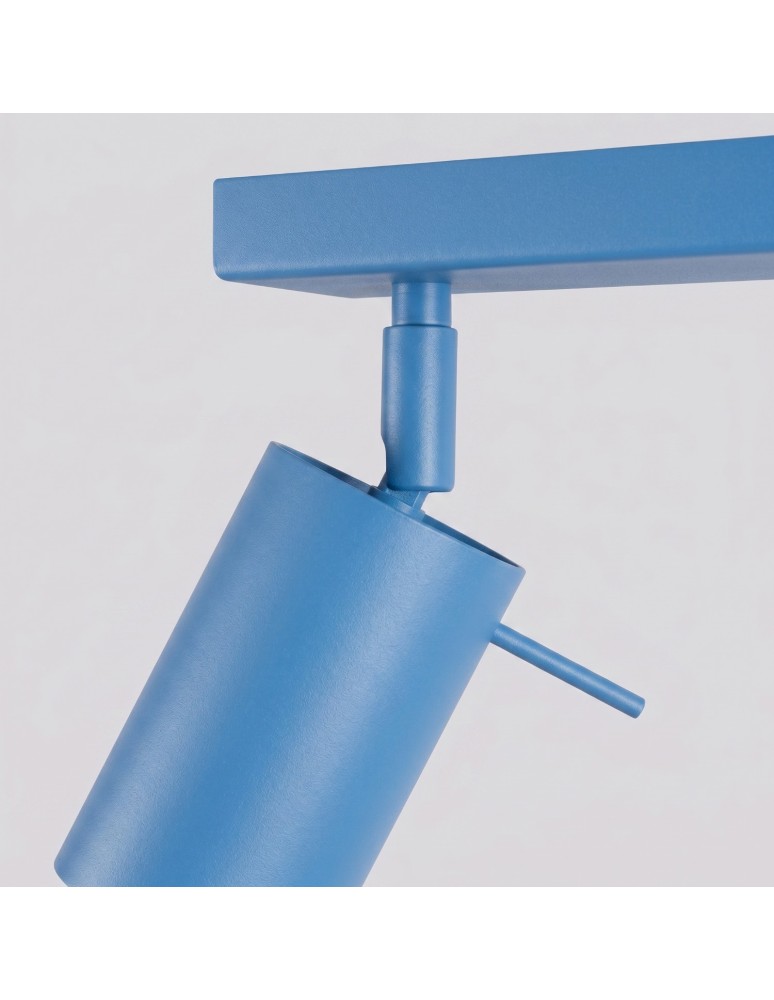 Sollux Plafon RING 4L błękitny SL.2205