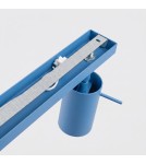 Sollux Plafon RING 6L błękitny SL.2206