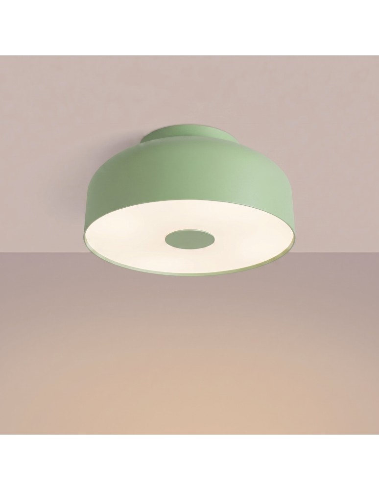 Sollux Plafon OMIQ szałwiowy SL.2283