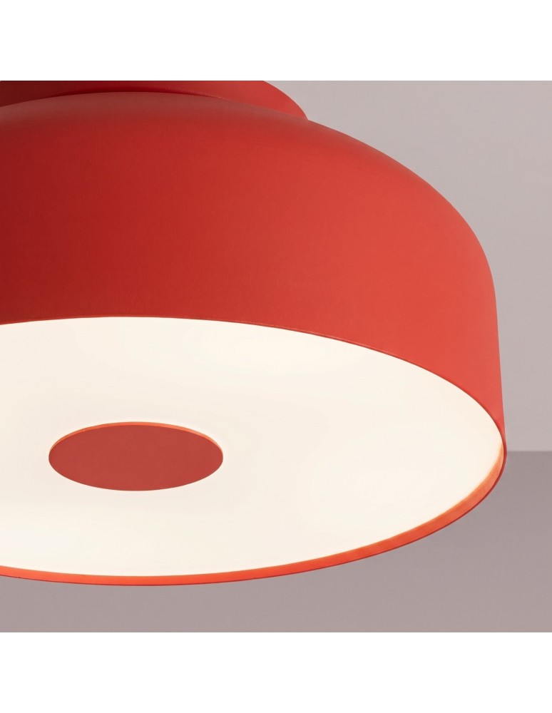 Sollux Plafon OMIQ czerwony SL.2285 Sollux Plafon OMIQ czerwony SL.2285