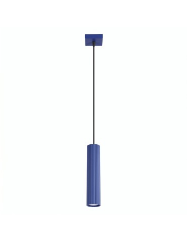 Sollux Lampa wisząca KARBON 1 ultramaryna SL.2311