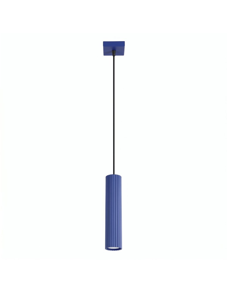 Sollux Lampa wisząca KARBON 1 ultramaryna SL.2311 Sollux Lampa wisząca KARBON 1 ultramaryna SL.2311