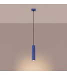Sollux Lampa wisząca KARBON 1 ultramaryna SL.2311 Sollux Lampa wisząca KARBON 1 ultramaryna SL.2311