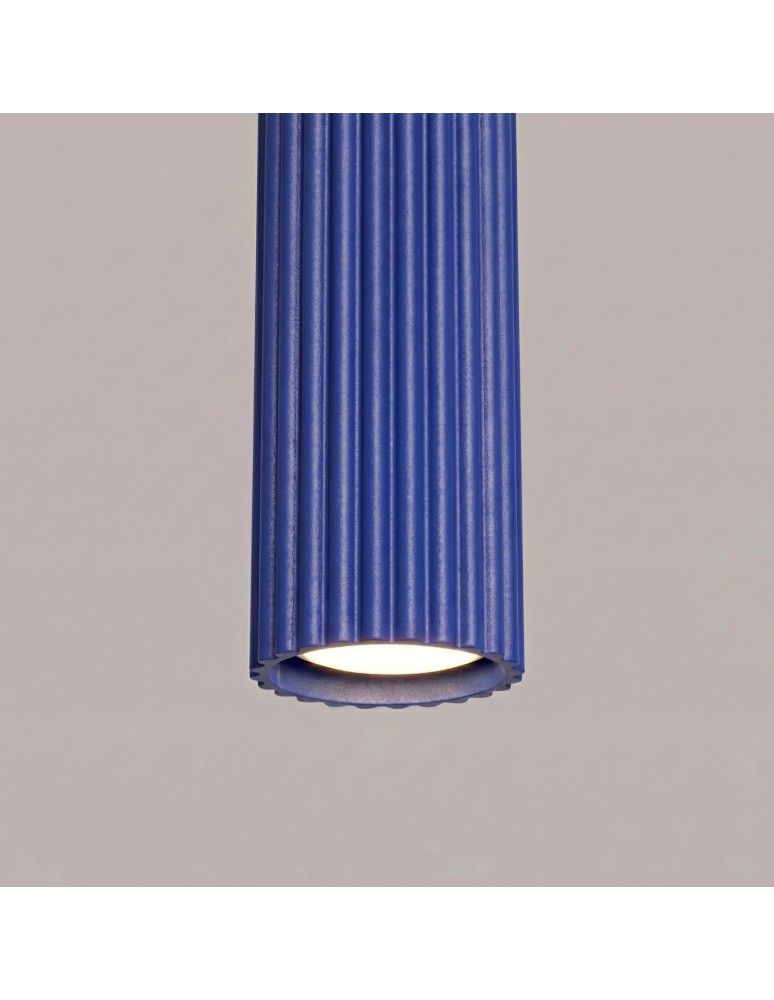 Sollux Lampa wisząca KARBON 1 ultramaryna SL.2311 Sollux Lampa wisząca KARBON 1 ultramaryna SL.2311
