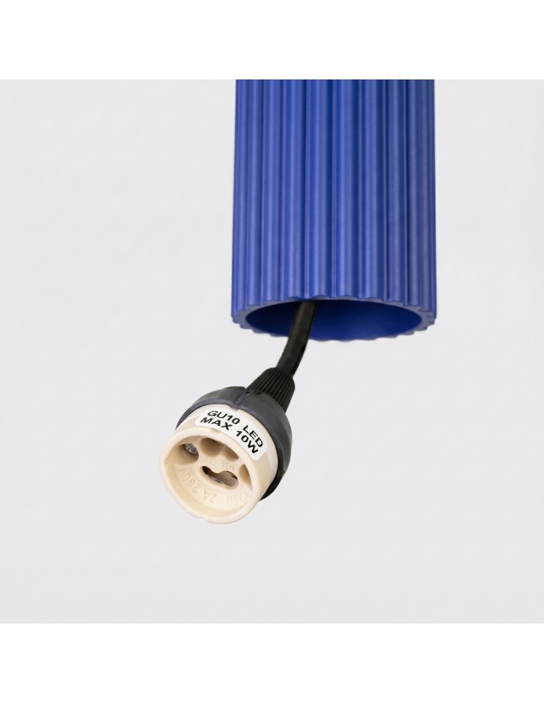 Sollux Lampa wisząca KARBON 1 ultramaryna SL.2311 Sollux Lampa wisząca KARBON 1 ultramaryna SL.2311