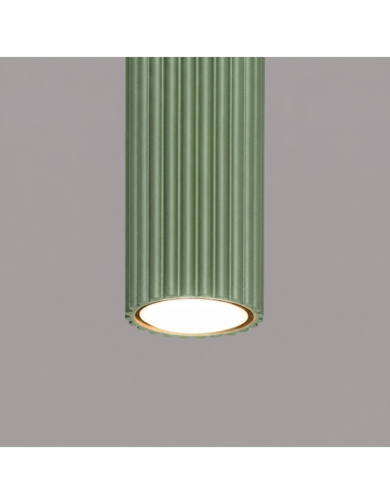 Sollux Plafon KARBON 10 szałwiowy SL.2328