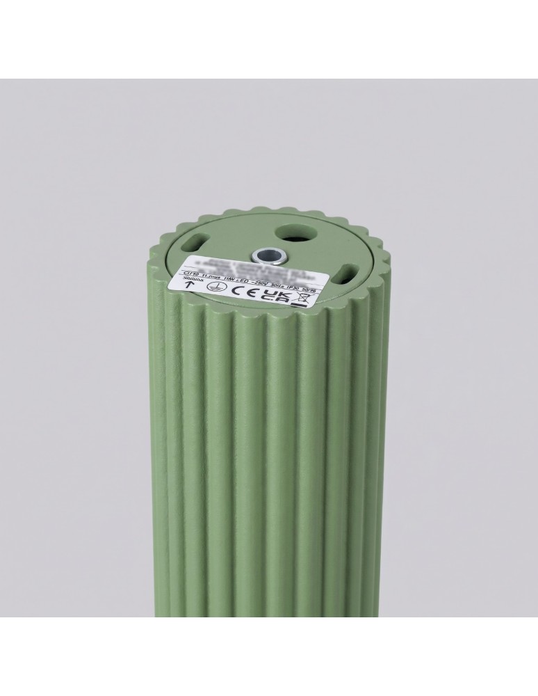 Sollux Plafon KARBON 10 szałwiowy SL.2328