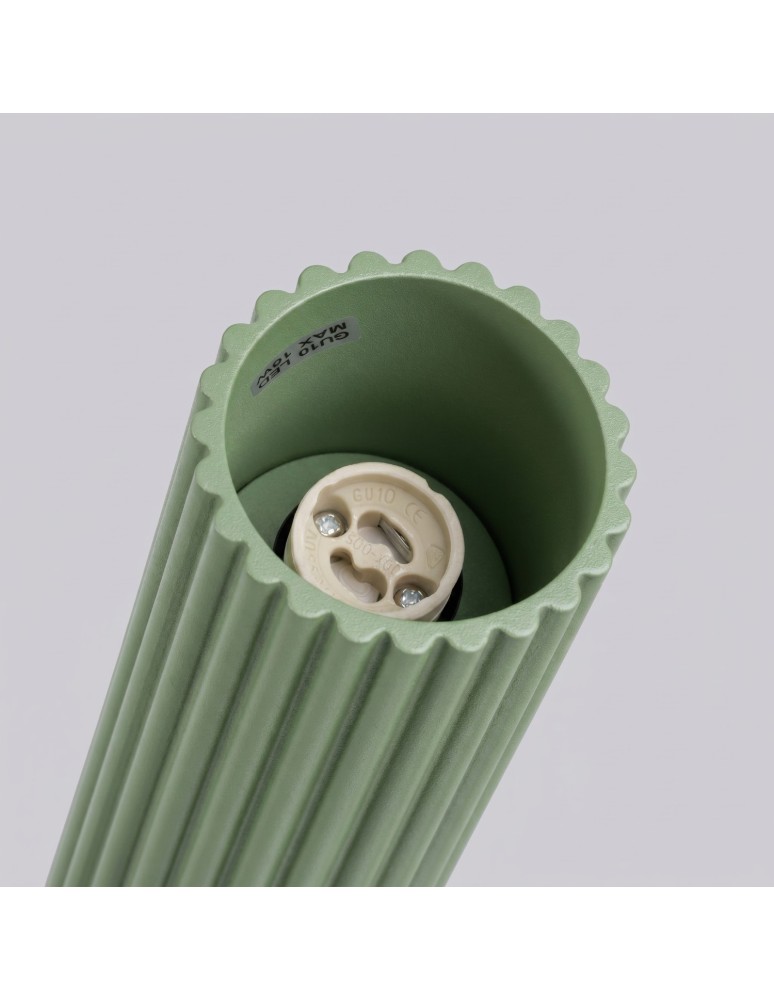 Sollux Plafon KARBON 10 szałwiowy SL.2328