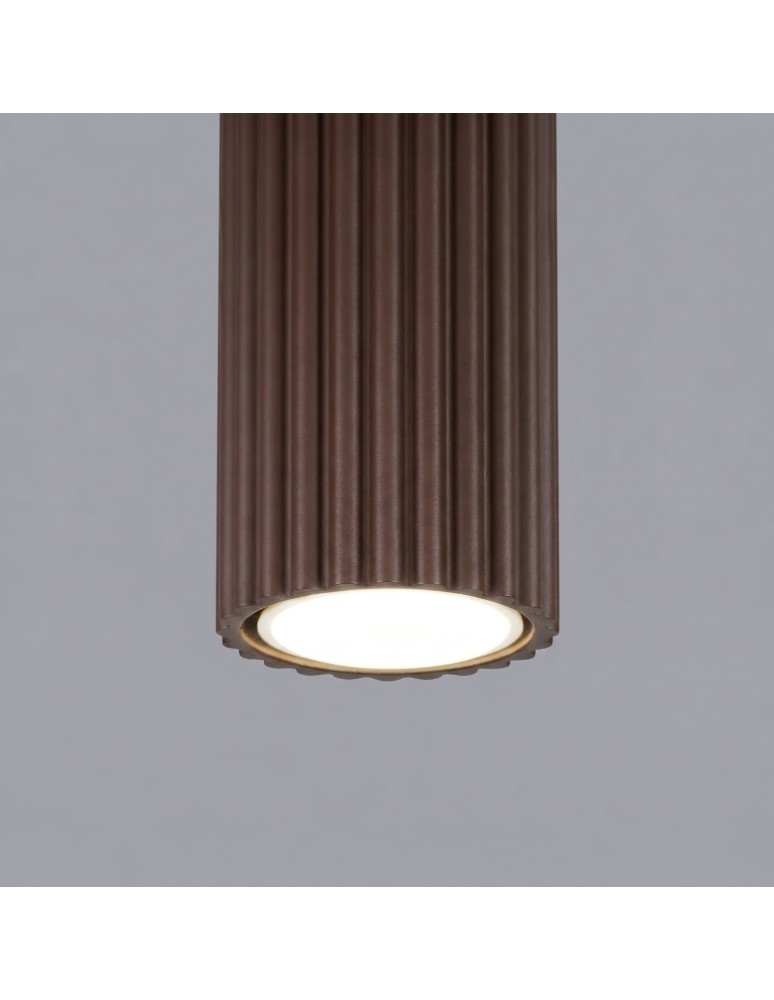 Sollux Plafon KARBON 10 brązowy SL.2331