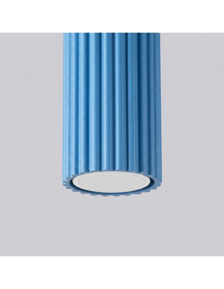 Sollux Plafon KARBON 10 błękitny SL.2332 Sollux Plafon KARBON 10 błękitny SL.2332