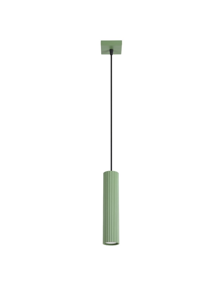 Sollux Lampa wisząca KARBON 1 szałwiowa SL.2333 Sollux Lampa wisząca KARBON 1 szałwiowa SL.2333