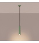 Sollux Lampa wisząca KARBON 1 szałwiowa SL.2333 Sollux Lampa wisząca KARBON 1 szałwiowa SL.2333