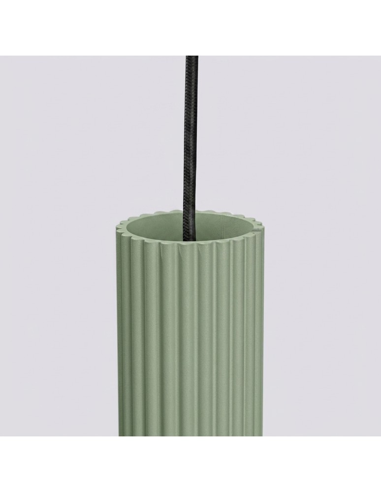 Sollux Lampa wisząca KARBON 1 szałwiowa SL.2333 Sollux Lampa wisząca KARBON 1 szałwiowa SL.2333
