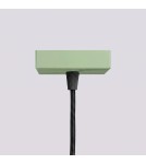Sollux Lampa wisząca KARBON 1 szałwiowa SL.2333 Sollux Lampa wisząca KARBON 1 szałwiowa SL.2333