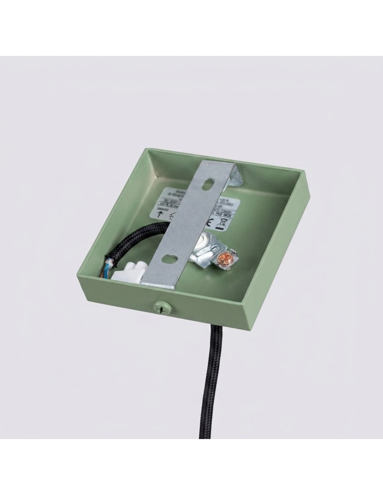Sollux Lampa wisząca KARBON 1 szałwiowa SL.2333 Sollux Lampa wisząca KARBON 1 szałwiowa SL.2333