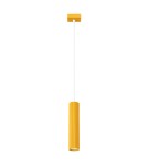 Sollux Lampa wisząca KARBON 1 żółta SL.2334