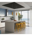 Sollux Lampa wisząca KARBON 1 żółta SL.2334