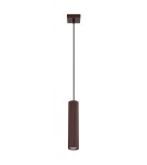 Sollux Lampa wisząca KARBON 1 brązowa SL.2336