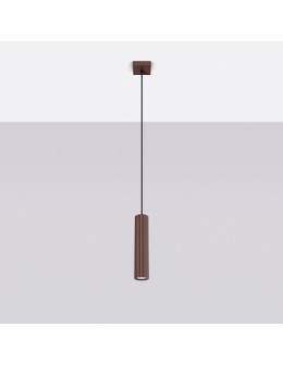Sollux Lampa wisząca KARBON 1 brązowa SL.2336 - product 2