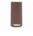 Sollux Lampa wisząca KARBON 1 brązowa SL.2336
