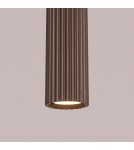 Sollux Lampa wisząca KARBON 1 brązowa SL.2336