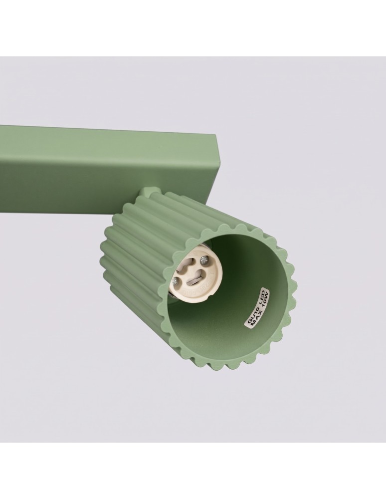 Sollux Plafon KARBON 4L szałwiowy SL.2354