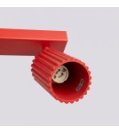 Sollux Plafon KARBON 4L czerwony SL.2368 Sollux Plafon KARBON 4L czerwony SL.2368